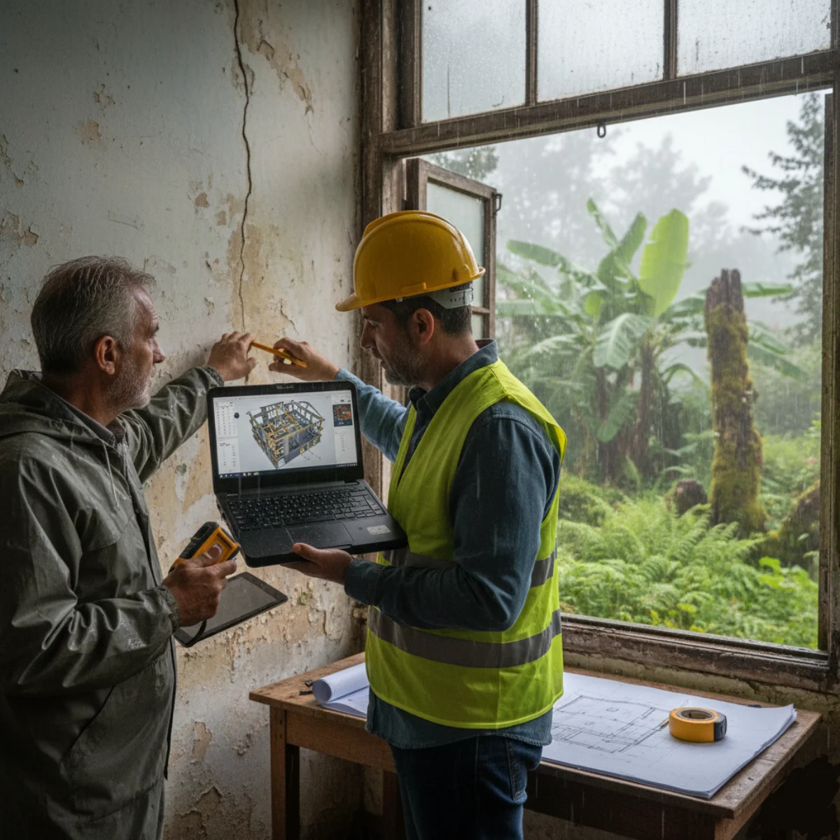 بررسی طرح بازسازی خانه در رشت