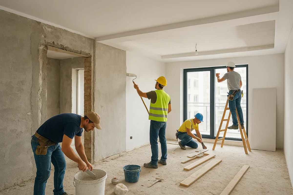 بازسازی آپارتمان در شیراز