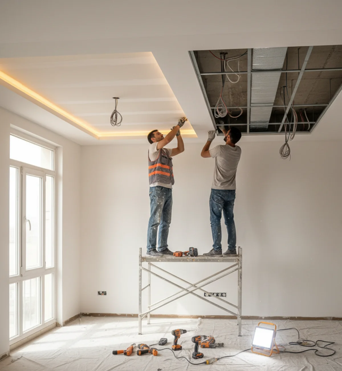 بازسازی اصولی سقف