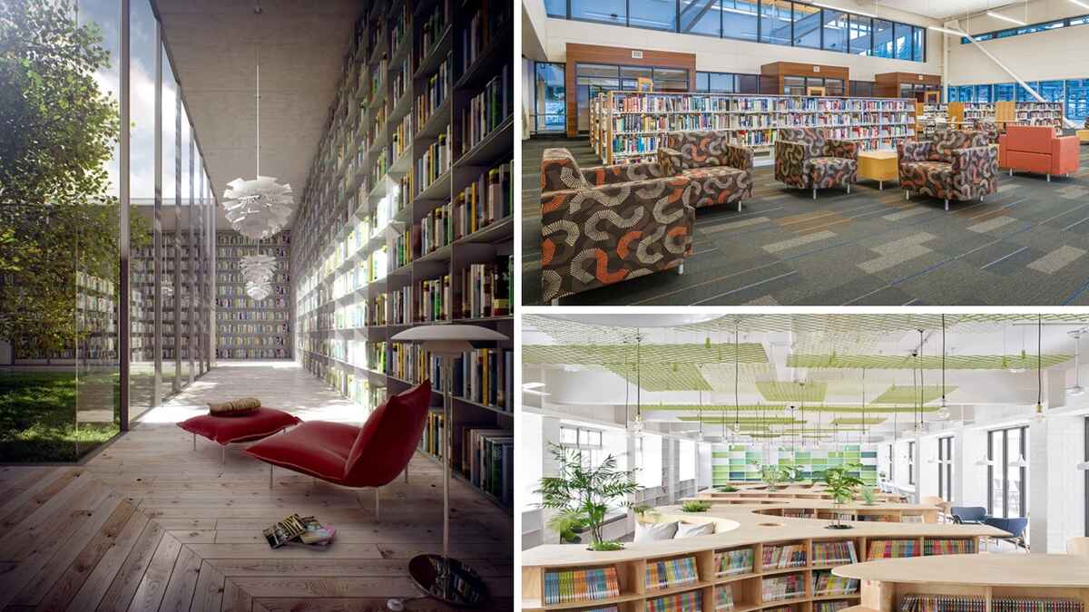 تصویر شاخص کتابفروشی‌های مختلف