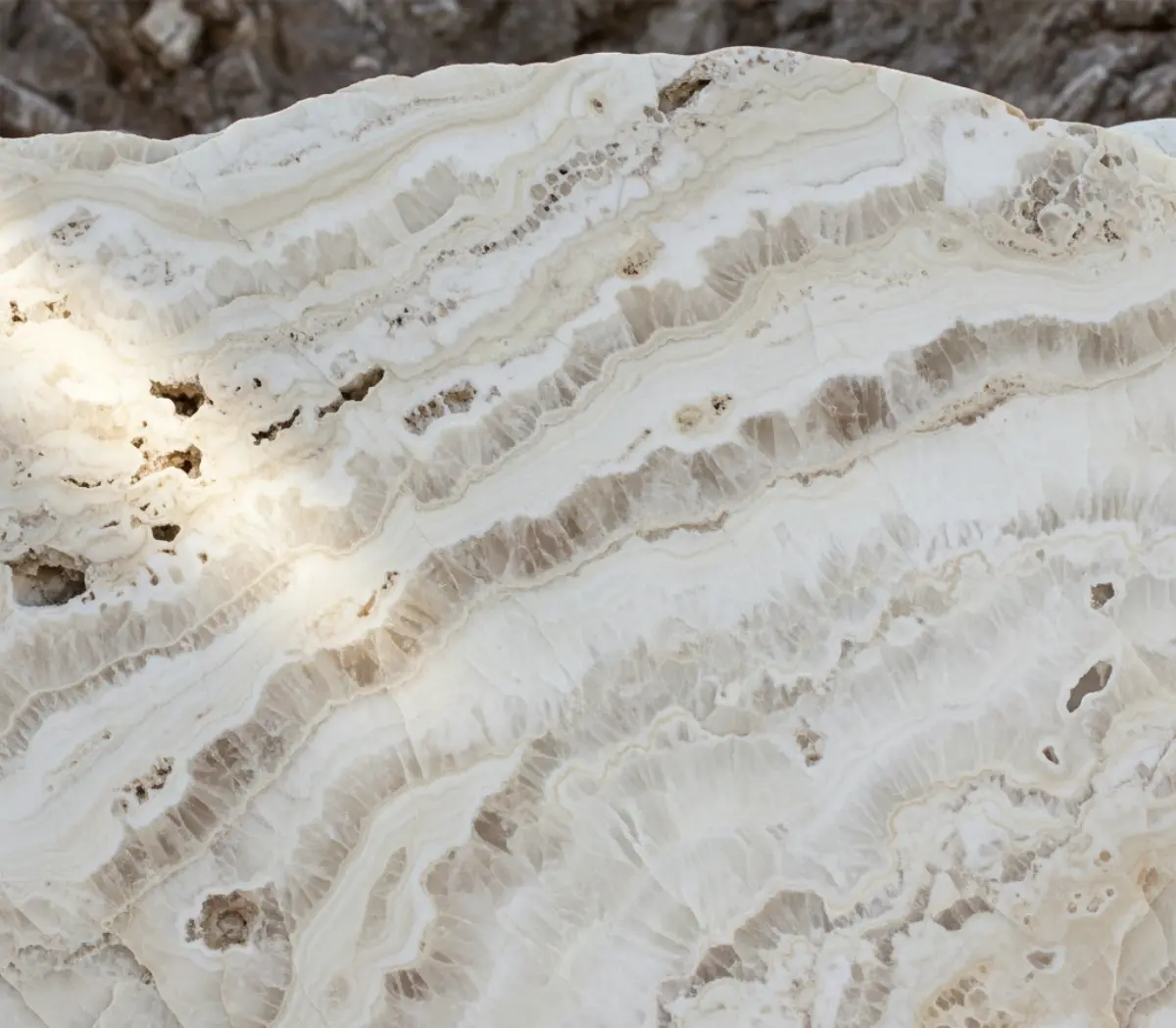 سنگ سفید تراورتن