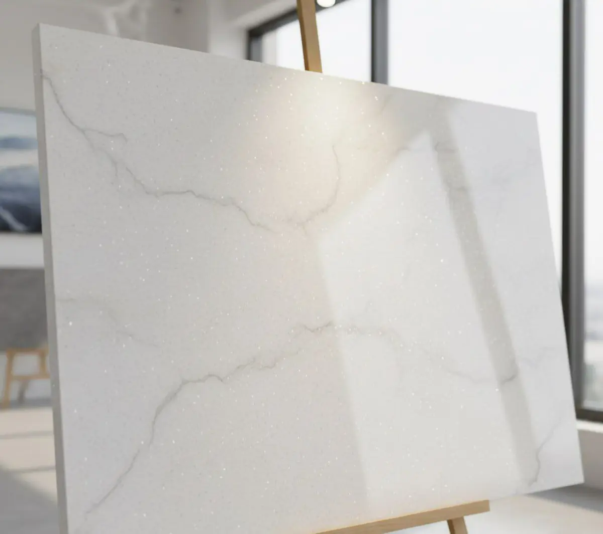 سنگ کورین اکریلیک سفید براق