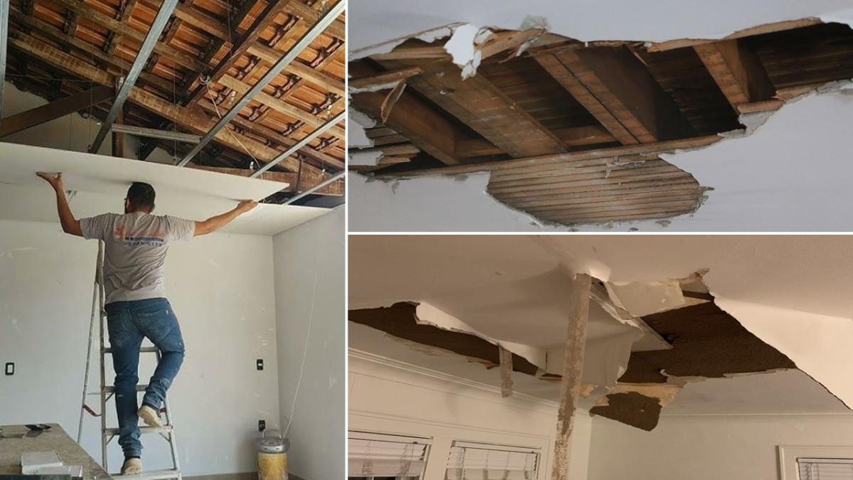 تصویر شاخص تعمیرات و بازسازی سقف‌های آسیب‌دیده