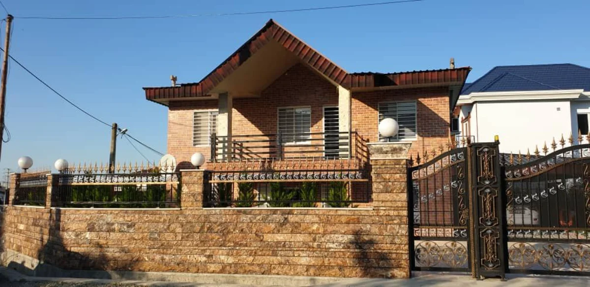 متریال نمای بیرونی یک خانه در شمال