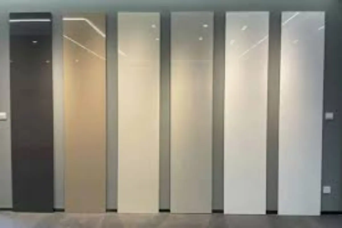 انواع ورق هایگلاس در رنگ سفید و مشکی