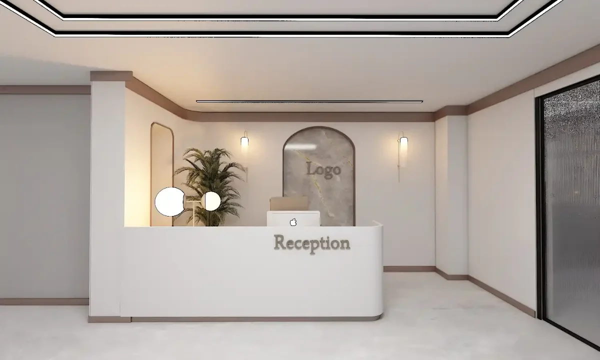 طراحی مینیمال در دیزاین مطب پزشکی