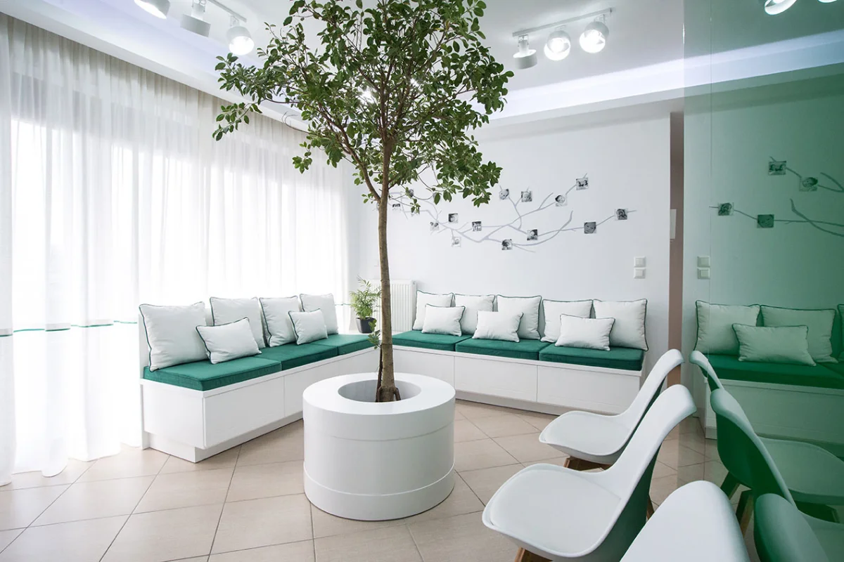 گیاهان در دکوراسیون داخلی مطب پزشکی