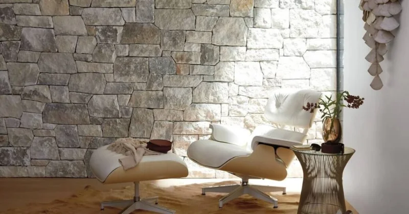سنگ مالون آهکی در طراحی داخلی خانه