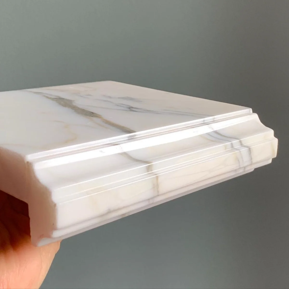 صفحه کابینت طرح سنگ سفید