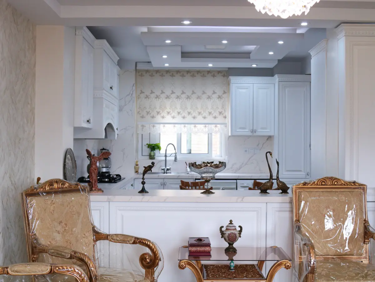 کابینت ممبران سفید کلاسیک